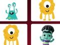 Juego Partido de memoria de monstruos en línea