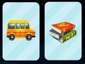 Juego Regreso a la escuela: memoria  en línea