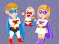 Juego Rompecabezas de la familia de superhéroes  en línea