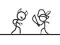 Juego Actualización de Stickman completada  en línea