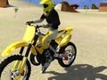 Juego Racing Moto: simulador de saltos de playa  en línea