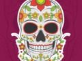 Juego Rompecabezas de calavera colorida  en línea