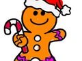 Juego Regreso a clases: Libro para colorear de galletas navideñas  en línea
