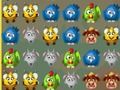 Juego Los animales divertidos coinciden 3 en línea