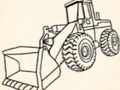 Juego Camiones de construcción para colorear  en línea