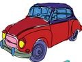 Juego Coloración de autos de temporizador antiguo en línea