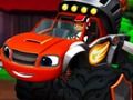 Juego Ruedas ocultas de Monster Trucks  en línea