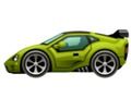 Juego Lindos coches rompecabezas en línea
