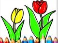 Juego Regreso a la escuela: libro de colorear de primavera  en línea