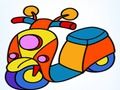 Juego Libro para colorear de bicicleta linda  en línea