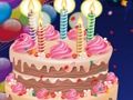 Juego Pastel de cumpleaños  en línea
