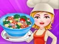 Juego Ensalada de brócoli  en línea