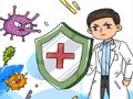 Juego Contra diapositiva de coronavirus  en línea