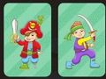 Juego Memoria amigable de piratas  en línea