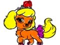 Juego Princesa de mascotas para colorear  en línea