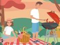 Juego Barbacoa Picnic Objetos ocultos  en línea