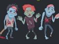 Juego Coloración de zombis y esqueletos en línea