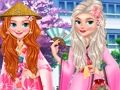 Juego Viaje de Princess Girls a Japón  en línea