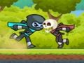 Juego Ninja corre arriba y abajo  en línea