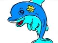 Juego Libro para colorear de delfines  en línea