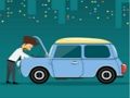 Juego Coches de noche: Puzzle  en línea