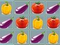 Juego Vegetales Match 3 Deluxe  en línea