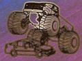 Juego Monster Trucks Para Colorear  en línea