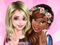Juego Las princesas se convierten en mejores amigas  en línea