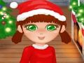 Juego Dressup de niña de Navidad  en línea