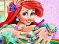Juego Sirena Princesa Uñas Spa  en línea