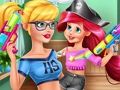 Juego Broma a la niñera bebé sirena  en línea
