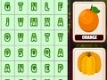 Juego Frutas de búsqueda de palabras  en línea