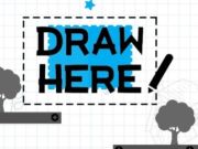 Juego Dibujar aquí  en línea