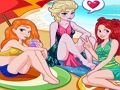Juego Fiesta de princesa en la playa  en línea