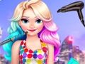 Juego Peinado de neón de Eliza  en línea