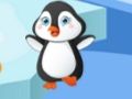 Juego Pinguino bebe para colorear  en línea