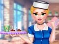 Juego Trajes Princess Cafe Barista  en línea