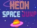 Juego Salto espacial de neón  en línea