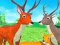 Juego Simulador de ciervos: familia animal 3D  en línea