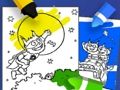 Juego Colorear Alfie el hombre lobo  en línea