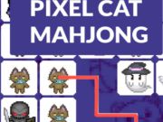 Juego Pixel gato mahjong  en línea