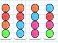 Juego Nota de papel de clasificación de bolas  en línea