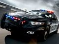 Juego Coches de policia para colorear  en línea