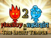 Juego Fuego y Agua 2 en el templo de la luz  en línea
