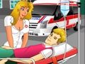 Juego Enfermera besos  en línea