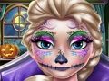 Juego Maquillaje De Halloween Aterrador De Elsa  en línea
