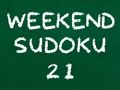 Juego Sudoku de fin de semana 21  en línea