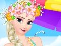 Juego Dia de la playa de elsa  en línea
