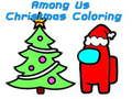 Juego Among Us Navidad para colorear  en línea