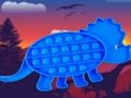 Juego Rompecabezas de dinosaurio Pop It  en línea